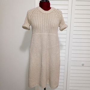 MODA, Sweater Dress, Medium, Tan